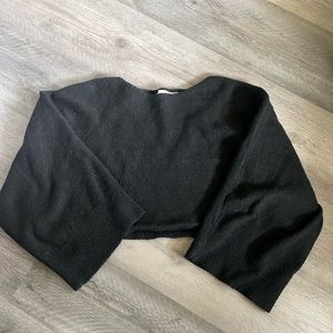 Zara cropped sweater